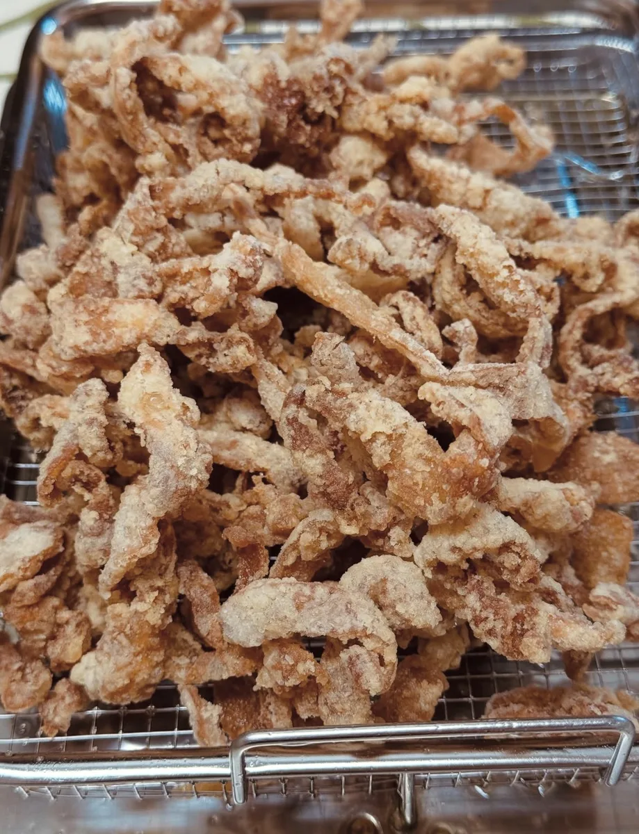 鶏皮唐揚げ